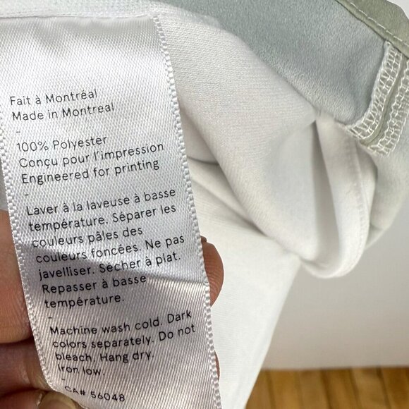 LE GALERISTE Silk Pastel Art Print Shift Green Sleeveless Mini Summer Dress sz M - Picture 5 of 7